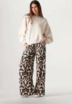 BY-BAR e wijde broek benji brown batik pants><noscript><img width=