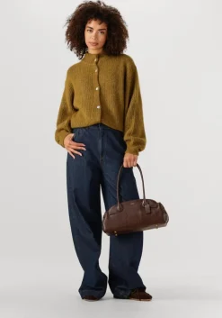 bruine coach handtas empire 34