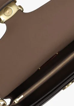 bruine coach schoudertas tabby 26
