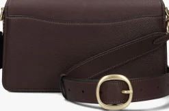 bruine coach schoudertas tabby 26