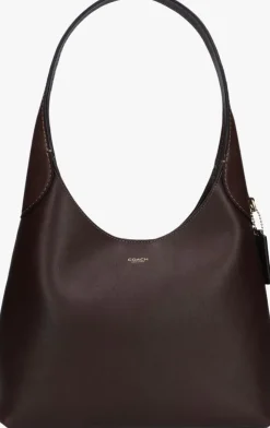 bruine coach schoudertas brooklyn 28