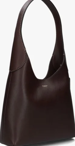 bruine coach schoudertas brooklyn 28