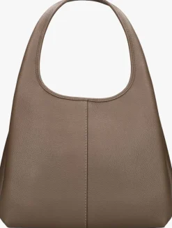 bruine coach schoudertas lana