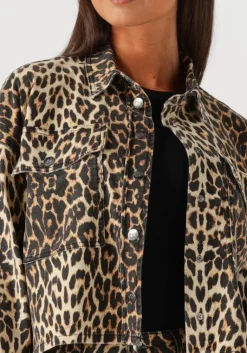 CO'COUTURE e co'couture blouses leocc denim crop shirt><noscript><img width=