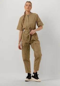bruine co'couture jumpsuit inda cargo suit