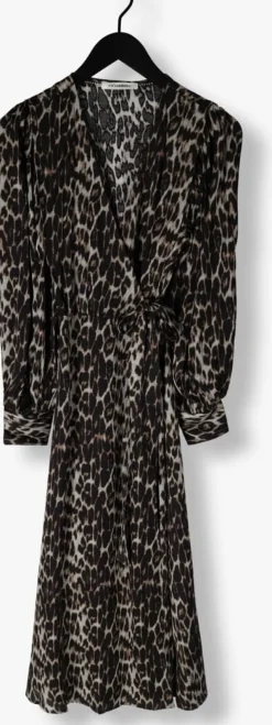 CO'COUTURE e co'couture midi jurk leo leo wrap dress><noscript><img width=