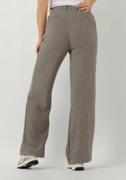 COLOURFUL REBEL e pantalon rus jacquard dogtooth straight pants><noscript><img width=