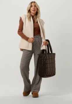 COLOURFUL REBEL e pantalon rus jacquard dogtooth straight pants><noscript><img width=