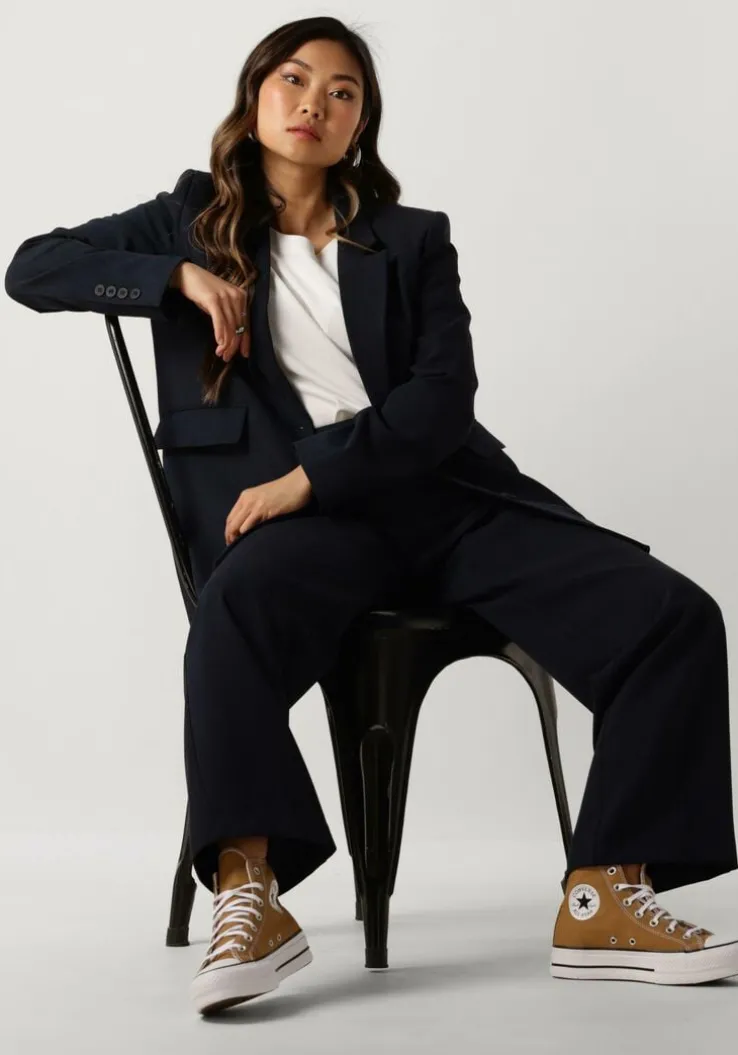 bruine converse hoge sneakers chuck taylor all star lift platform