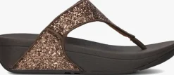 FITFLOP e teenslippers lulu glitter toe-post>DAMES Slippers