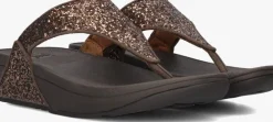 FITFLOP e teenslippers lulu glitter toe-post>DAMES Slippers