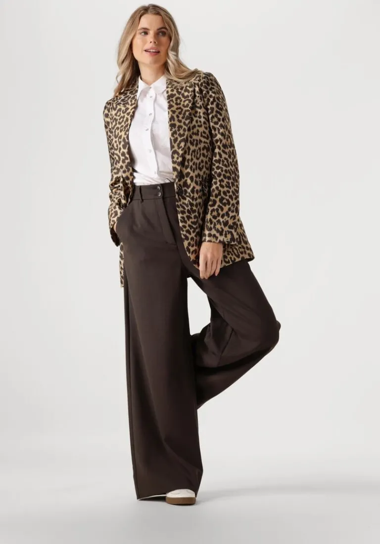 FIVEUNITS e wijde broek laura 085>DAMES Broeken