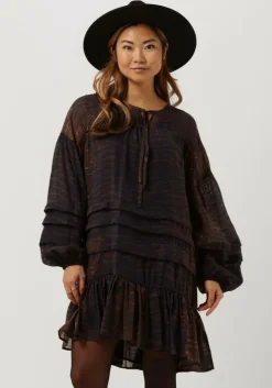 bruine freebird mini jurk pepper dress