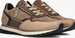 bruine gabor lage sneakers 378