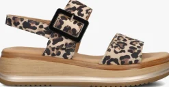 GABOR e platte sandalen 744.4>DAMES Sandalen