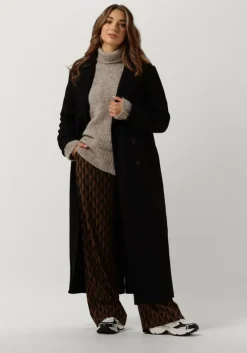 bruine gestuz wijde broek lithilde hw pants