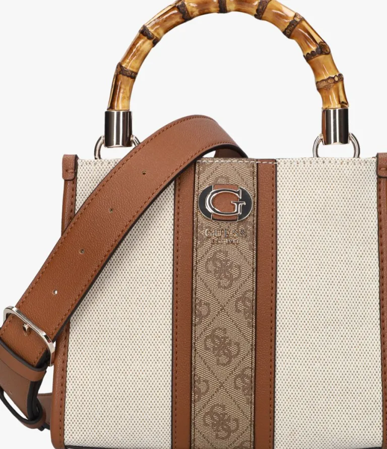 GUESS e schoudertas kerima bamboo cpmt mini tote>DAMES Schoudertassen