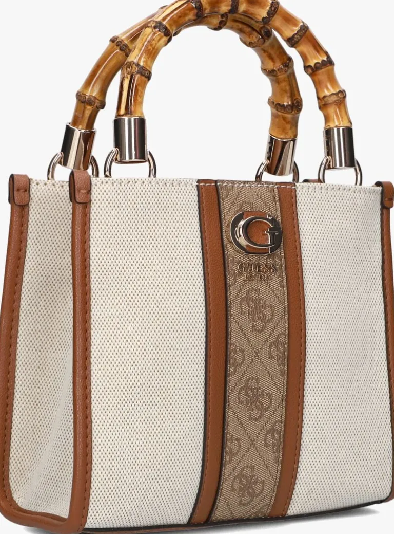 GUESS e schoudertas kerima bamboo cpmt mini tote>DAMES Schoudertassen