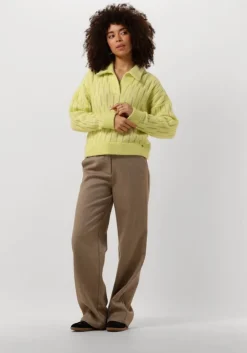 bruine harper & yve wijde broek myla-pa