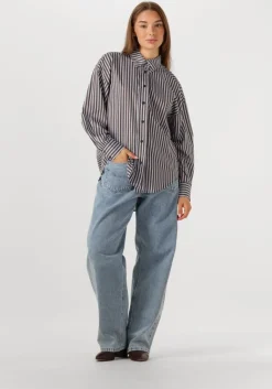 HAUTE L'AMITIÉ e haute l'amitié blouses melvin stripe twist bow shirt>DAMES Blouses