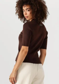 HAUTE L'AMITIÉ e haute l'amitié t-shirt piccolo ss polo rib knit><noscript><img width=