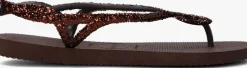 bruine havaianas teenslippers luna premium ii