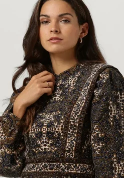 bruine idano mini jurk tabatha