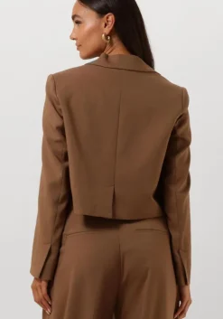 bruine inwear blazer khailw short blazer