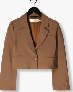 bruine inwear blazer khailw short blazer