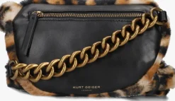 bruine kurt geiger london schoudertas kensington beltbag