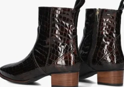 bruine lina locchi enkellaarsjes 3231