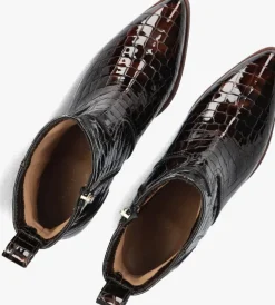 bruine lina locchi enkellaarsjes 3231