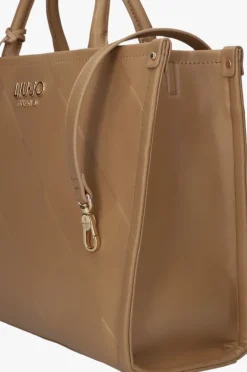 bruine liu jo handtas ridhi shopping bag