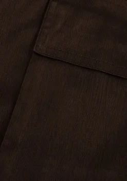 bruine minus cargobroeken wendy wide leg pant