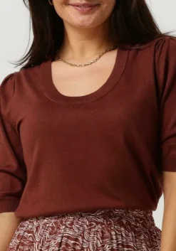 MINUS e top pam scoop neck half sleeve knit t-shirt><noscript><img width=