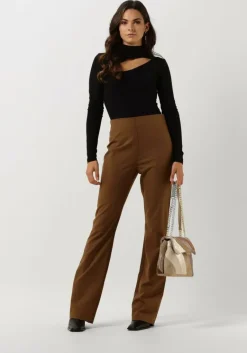 MODSTRÖM e modström pantalon anker slit pants>DAMES Broeken