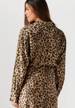 bruine msch copenhagen blouses mschclarette irida shirt aop