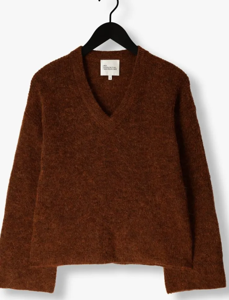 bruine my essential wardrobe trui riannamw knit pullover