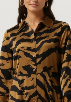 bruine my essential wardrobe midi jurk evemw long dress