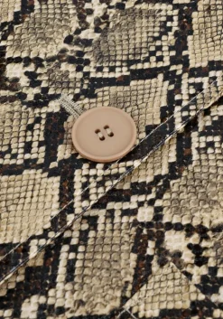 bruine na-kd blazer pu blazer