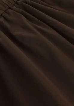 bruine neo noir maxirok yara long poplin skirt