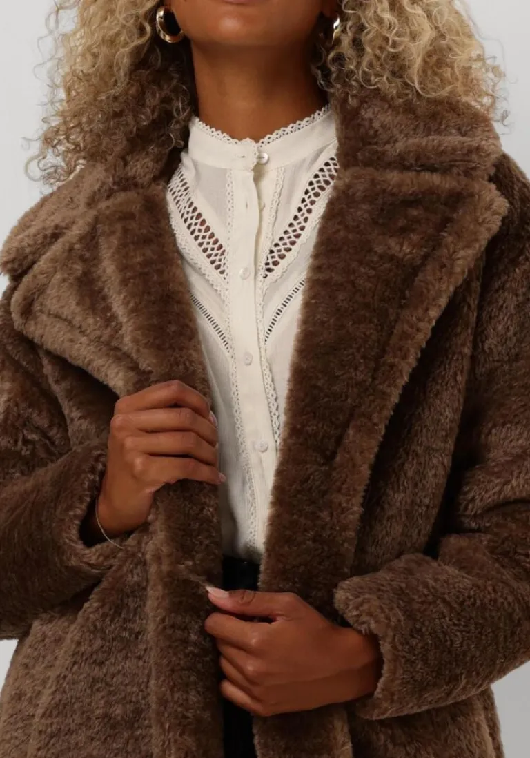 NOTRE-V e faux fur jas nv-eddie>DAMES Jassen