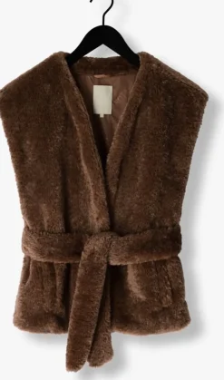 bruine notre-v gilet nv-edi