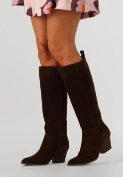 bruine notre-v hoge laarzen shn80672-02