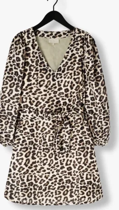 bruine notre-v mini jurk nv-france