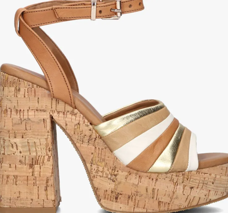 bruine notre-v sandalen 618011