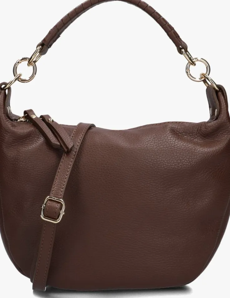 bruine notre-v schoudertas sasha