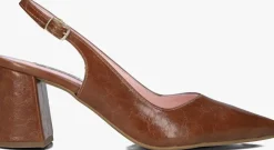 bruine notre-v slingbacks 2315c