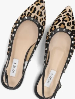 bruine notre-v slingbacks 12270