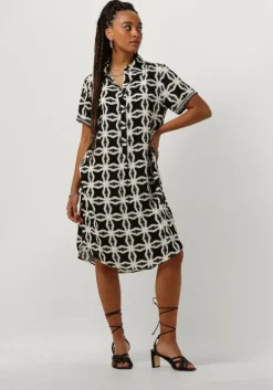 bruine nukus midi jurk marloe dress june